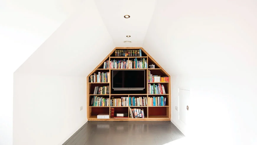 converted attic space